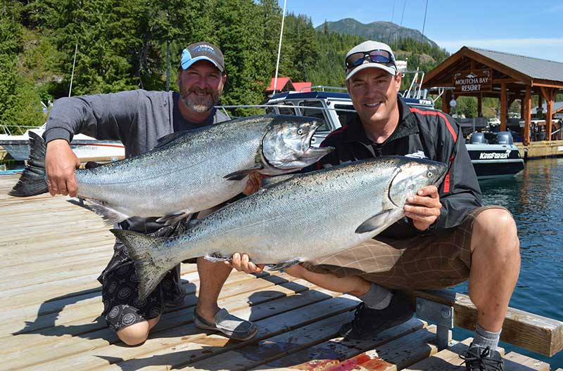 salmon fishing trip canada