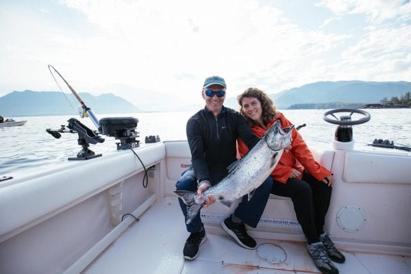 Salmon Fishing Nootka Sound Resort