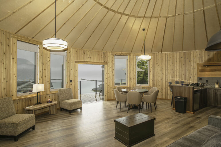 Luxury Cedar Yurt